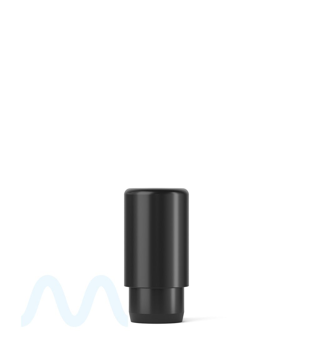 AVD | Barrel Vape Mouthpiece for Plastic Cartridges | Black Plastic - Press On - 600 Count - 1