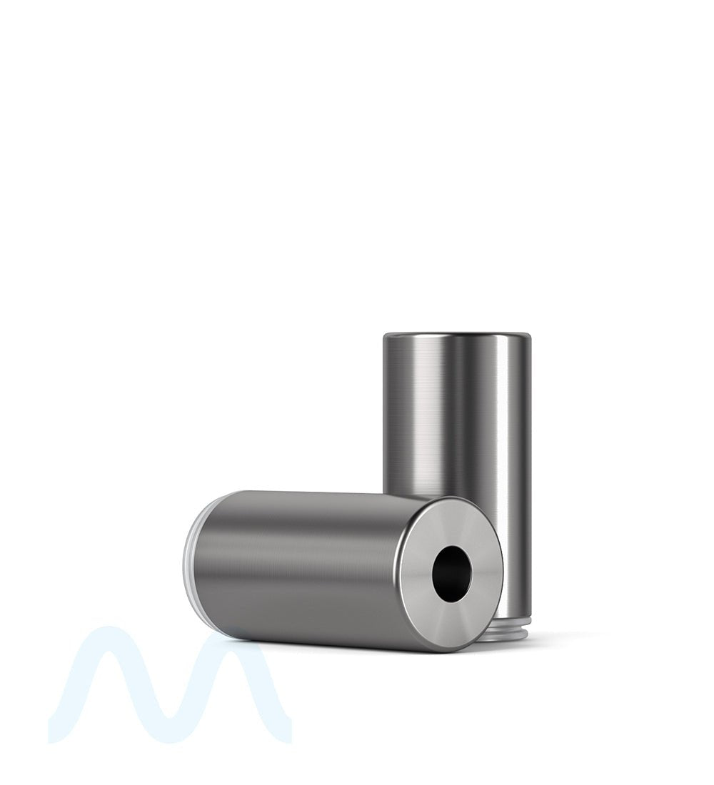 AVD | Barrel Vape Mouthpiece for Glass Cartridges | Metal - Screw On - 100 Count - 6