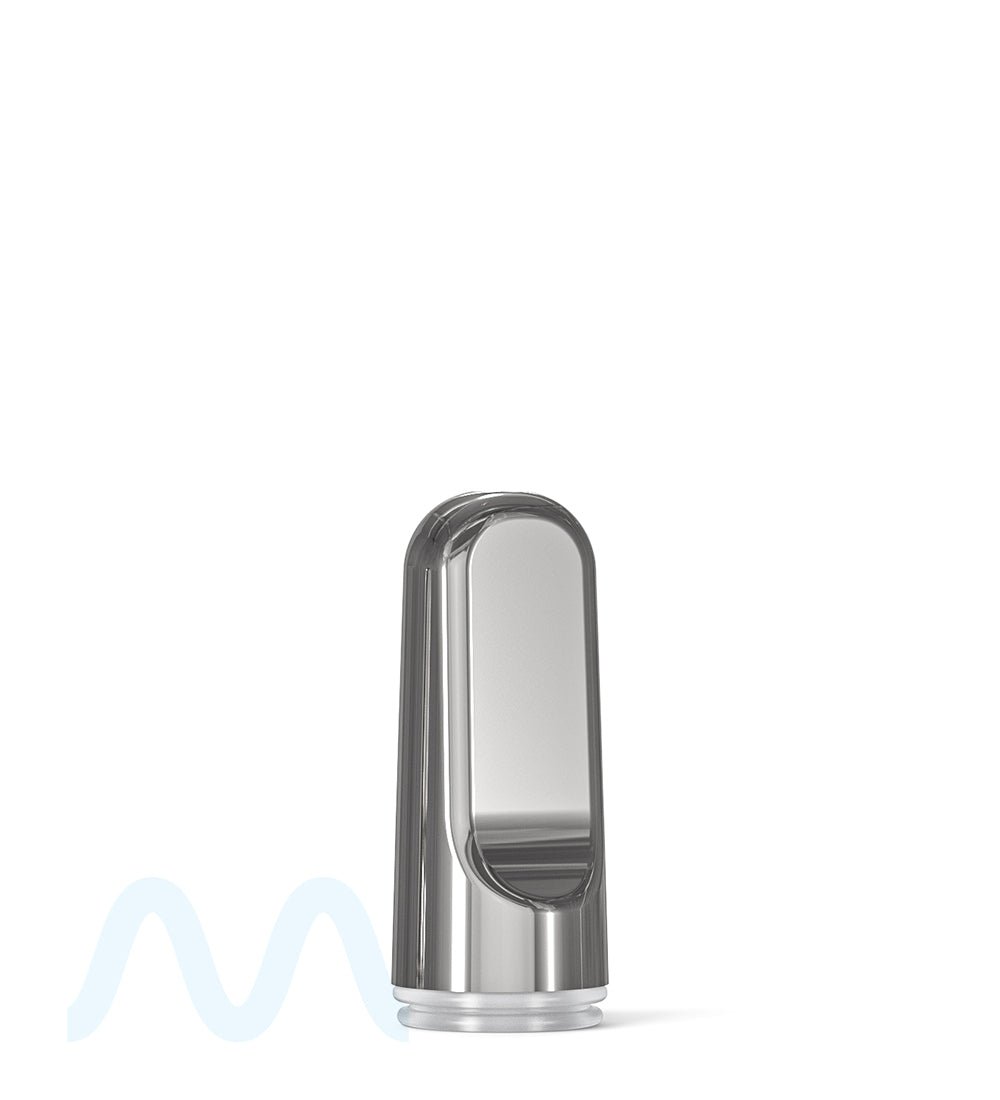 AVD | Flat Vape Mouthpiece for Glass Cartridges | Metal - Screw On - 600 Count - 1