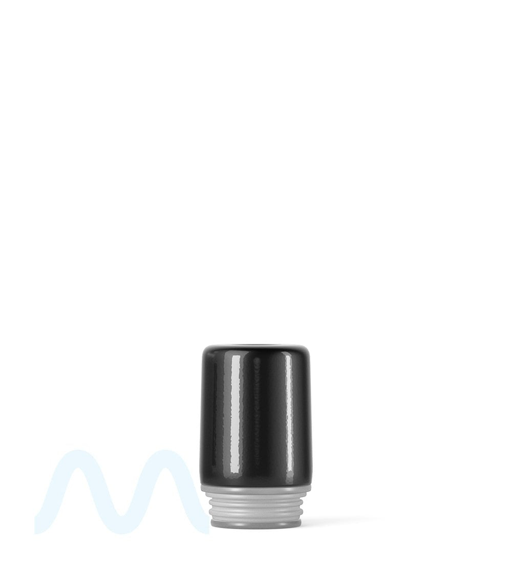 AVD | Barrel Vape Mouthpiece for Glass Cartridges | Black Ceramic - Eazy Press - 600 Count - 1