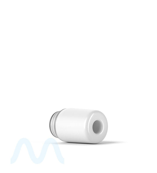 AVD | Barrel Vape Mouthpiece for Glass Cartridges | White Ceramic - Eazy Press - 600 Count - 3