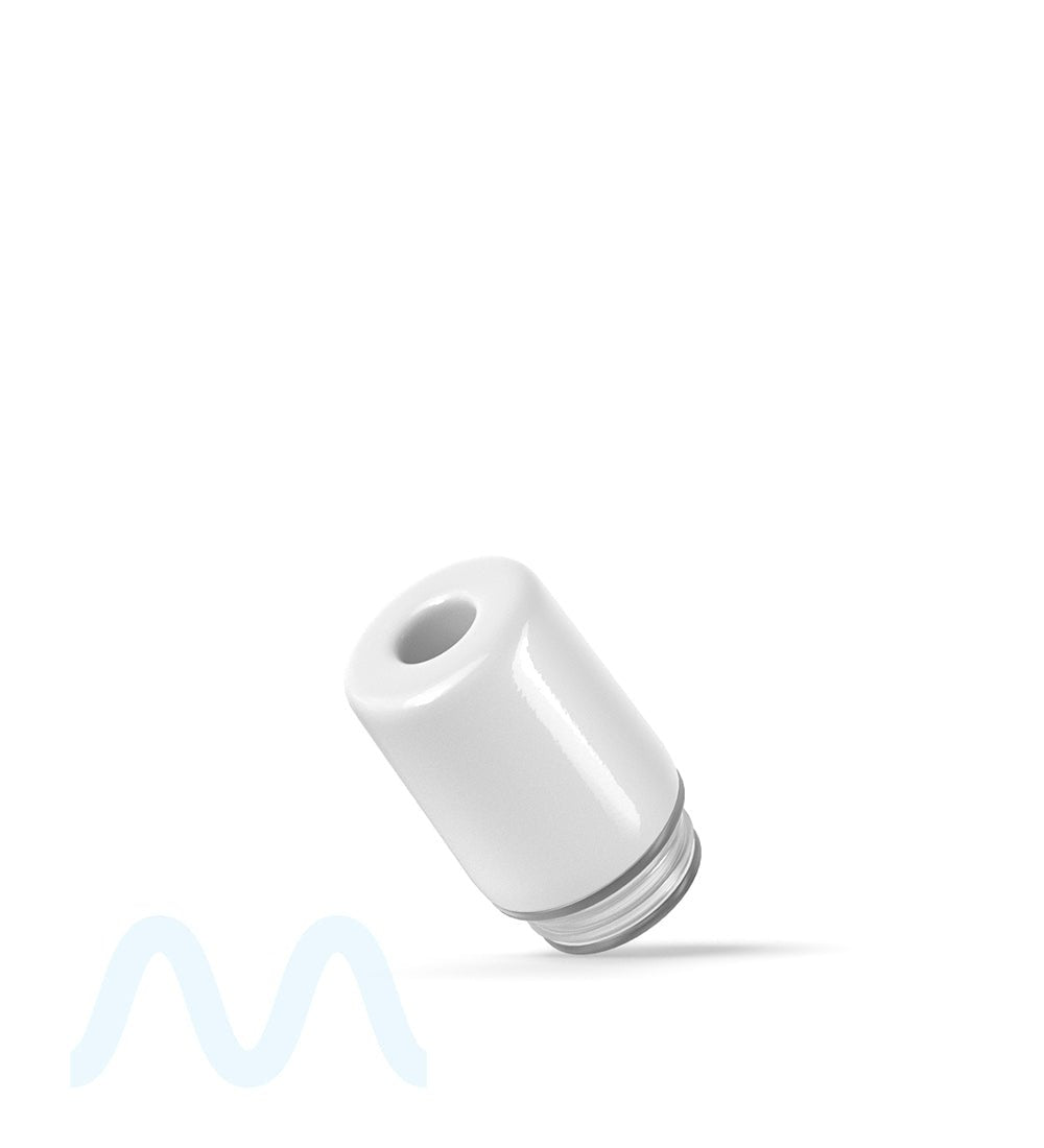 AVD | Barrel Vape Mouthpiece for Glass Cartridges | White Ceramic - Eazy Press - 600 Count - 5