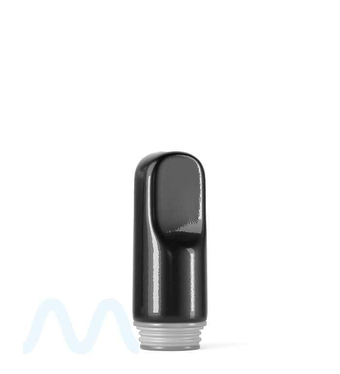 AVD | Flat Vape Mouthpiece for Glass Cartridges | Black Ceramic - Eazy Press - 600 Count Image