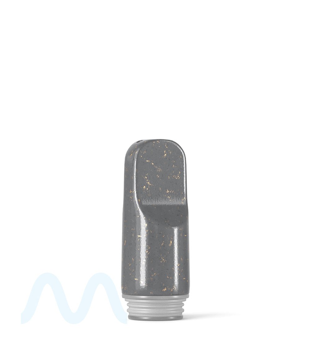 AVD | Flat Vape Mouthpiece for Glass Cartridges | Charcoal Hemp - Eazy Press - 600 Count - 1