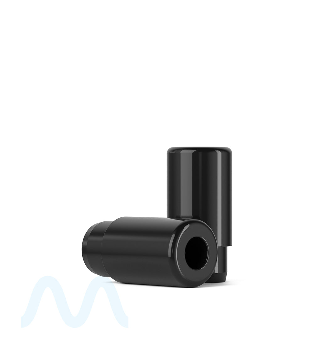 AVD | Barrel Vape Mouthpiece for GoodCarts Plastic Cartridges | Black Plastic - Press On - 600 Count - 6