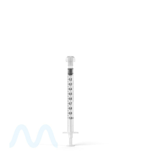 Plastic Oral Concentrate Syringes | 1mL - 0.1mL Increments - 100 Count - 3