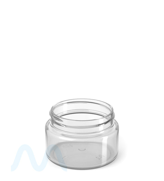 Straight Sided Clear Plastic Jars | 53mm - 2oz - 200 Count