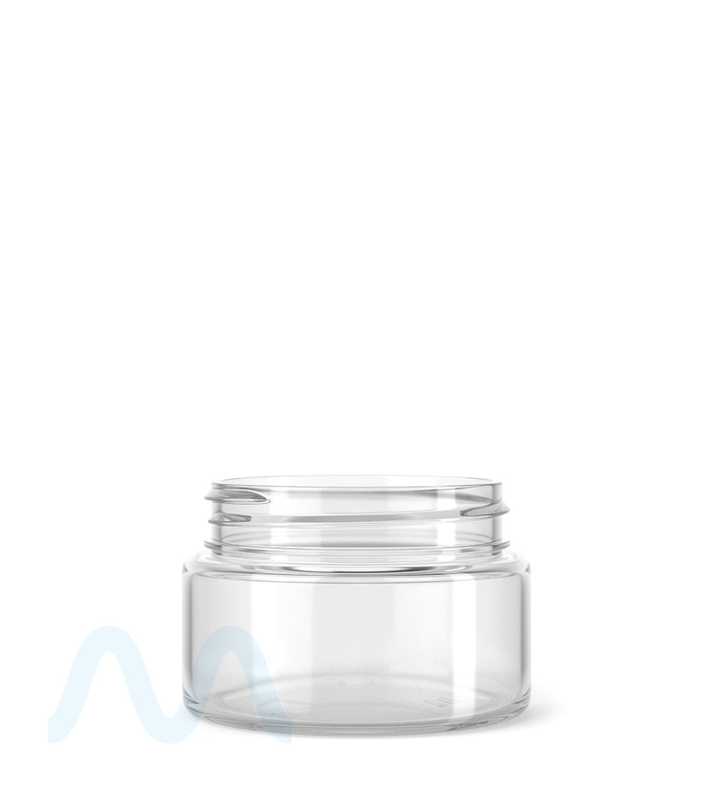 Straight Sided Clear Plastic Jars | 53mm - 2oz - 200 Count