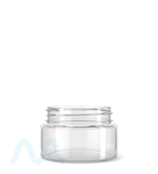 Straight Sided Clear Plastic Jars | 53mm - 2oz - 200 Count