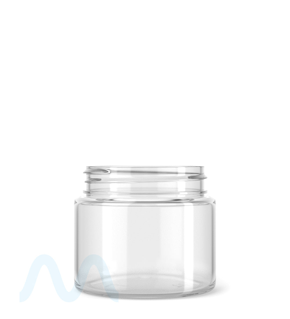 Straight Sided Clear Plastic Jars | 53mm - 3oz - 100 Count