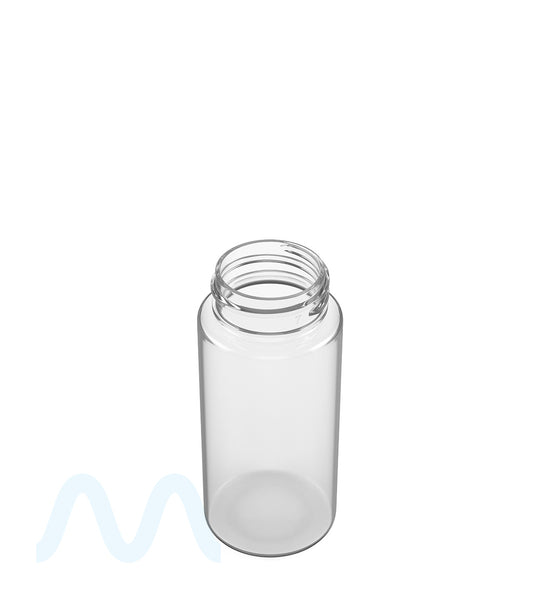 Wide Mouth Straight Sided Clear Plastic Jars for Pre-Rolls | 28mm - 2oz - 250 Count