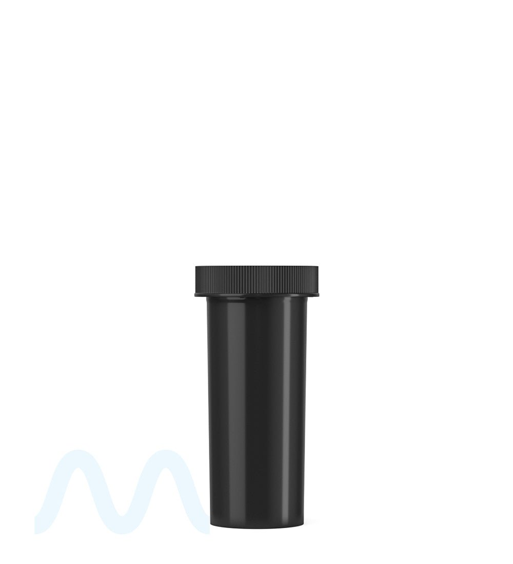 Child Resistant | Opaque Black Push Down & Turn Cap Vial | 16dr - 3g - 270 Count - 4