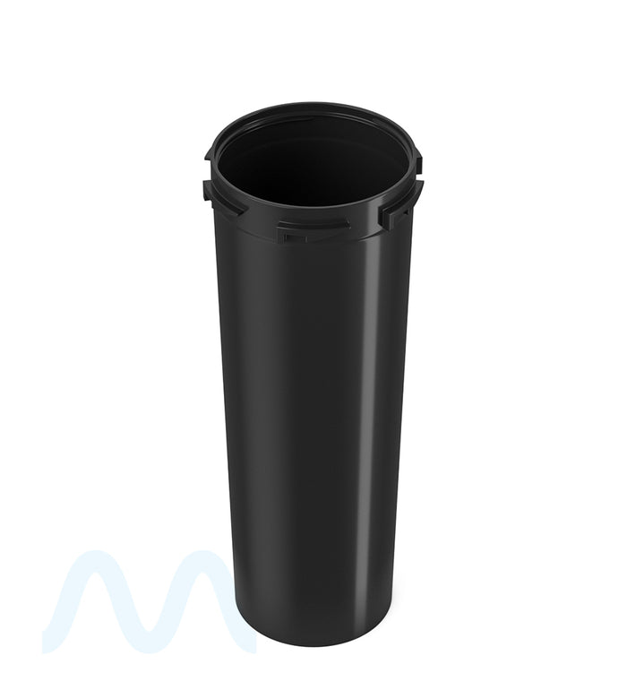 Child Resistant | Opaque Black Push Down & Turn Cap Vial | 60dr - 14g - 110 Count Image