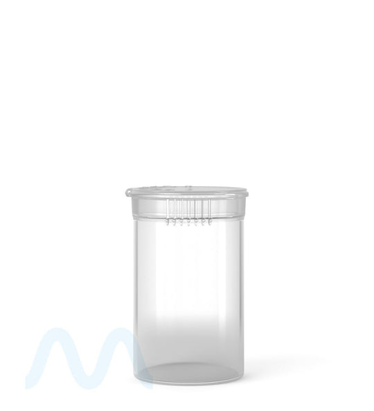 Child Resistant | Clear Pop Top Bottles | 6dr - 1g - 600 Count - 2