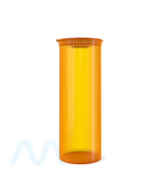 Child Resistant | Transparent Amber Pop Top Bottles | 60dr - 14g - 75 Count - 2