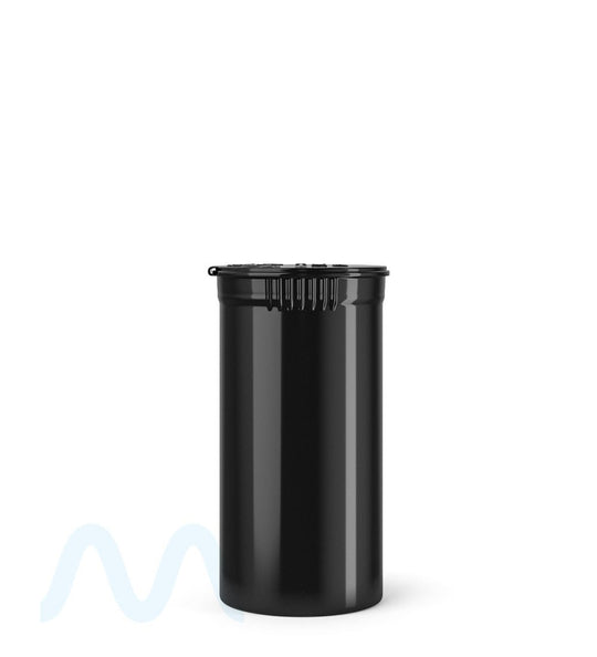 Child Resistant | Opaque Black Pop Top Bottles | 13dr - 2g - 315 Count - 2