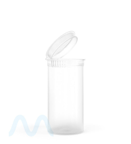 Child Resistant & Sustainable | 100% Biodegradable Clear Pop Top Bottles | 13dr - 2g - 315 Count - 1