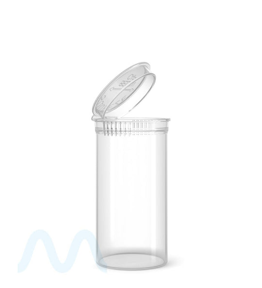 Child Resistant | Clear Pop Top Bottles | 13dr - 2g - 315 Count - 1