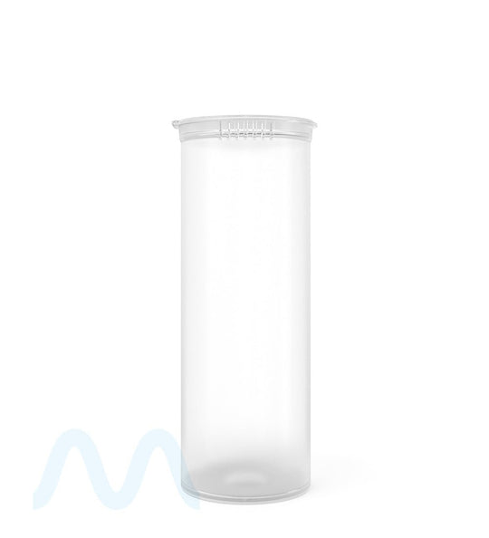 Child Resistant & Sustainable | 100% Biodegradable Clear Pop Top Bottles | 60dr - 14g - 75 Count - 2