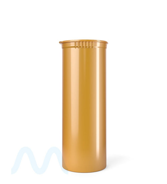 Child Resistant | Opaque Gold Pop Top Bottles | 60dr - 14g - 75 Count - 2