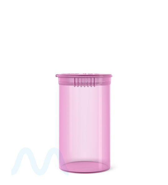 Child Resistant | Transparent Pink Pop Top Bottles | 19dr - 3.5g - 225 Count - 2