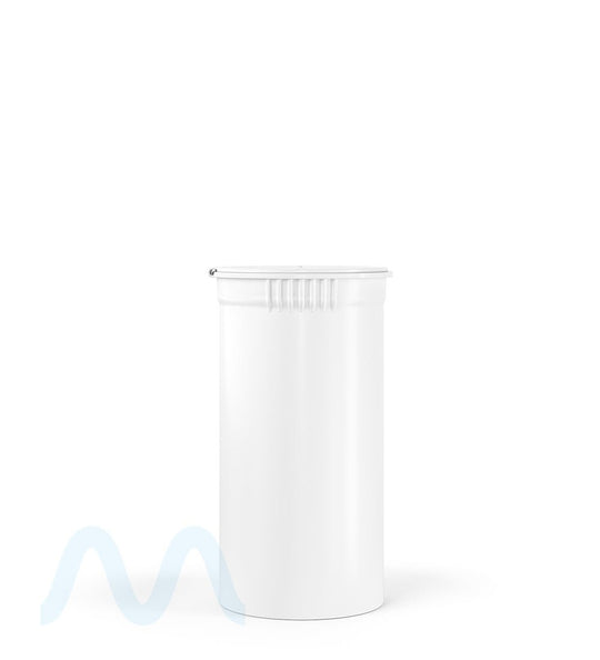 Child Resistant & Sustainable | 100% Biodegradable Opaque White Pop Top Bottles | 13dr - 2g - 315 Count - 2