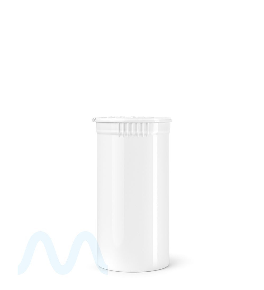 Child Resistant | Opaque White Pop Top PCR Bottles | 13dr - 2g - 315 Count - 2