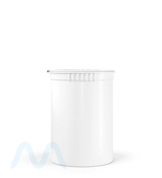 Child Resistant & Sustainable | 100% Biodegradable Opaque White Pop Top Bottles | 30dr - 7g - 150 Count - 2