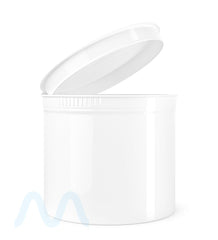 Child Resistant | Opaque White Pop Top Bottles | 90dr - 28g - 64 Count