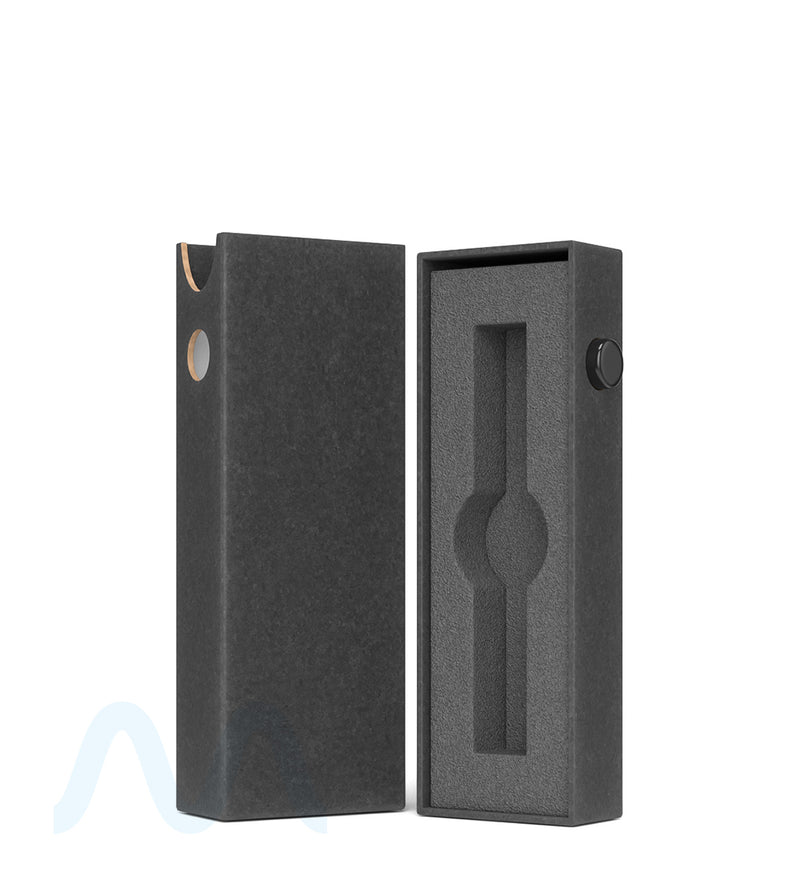 Slim CR Black Vape Cartridge Box w/ Button & Foam Insert – Gamut Packaging
