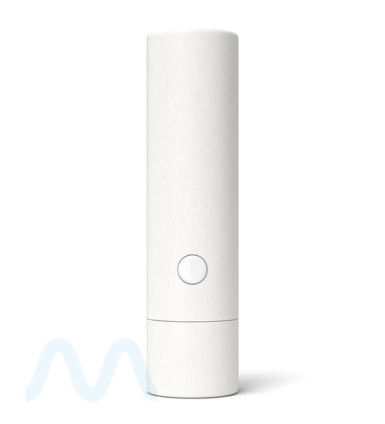 Child Resistant & Sustainable | 100% Recyclable Cardboard Vape Cartridge Tube w/ Press Button | 95mm - White - 100 Count - 1