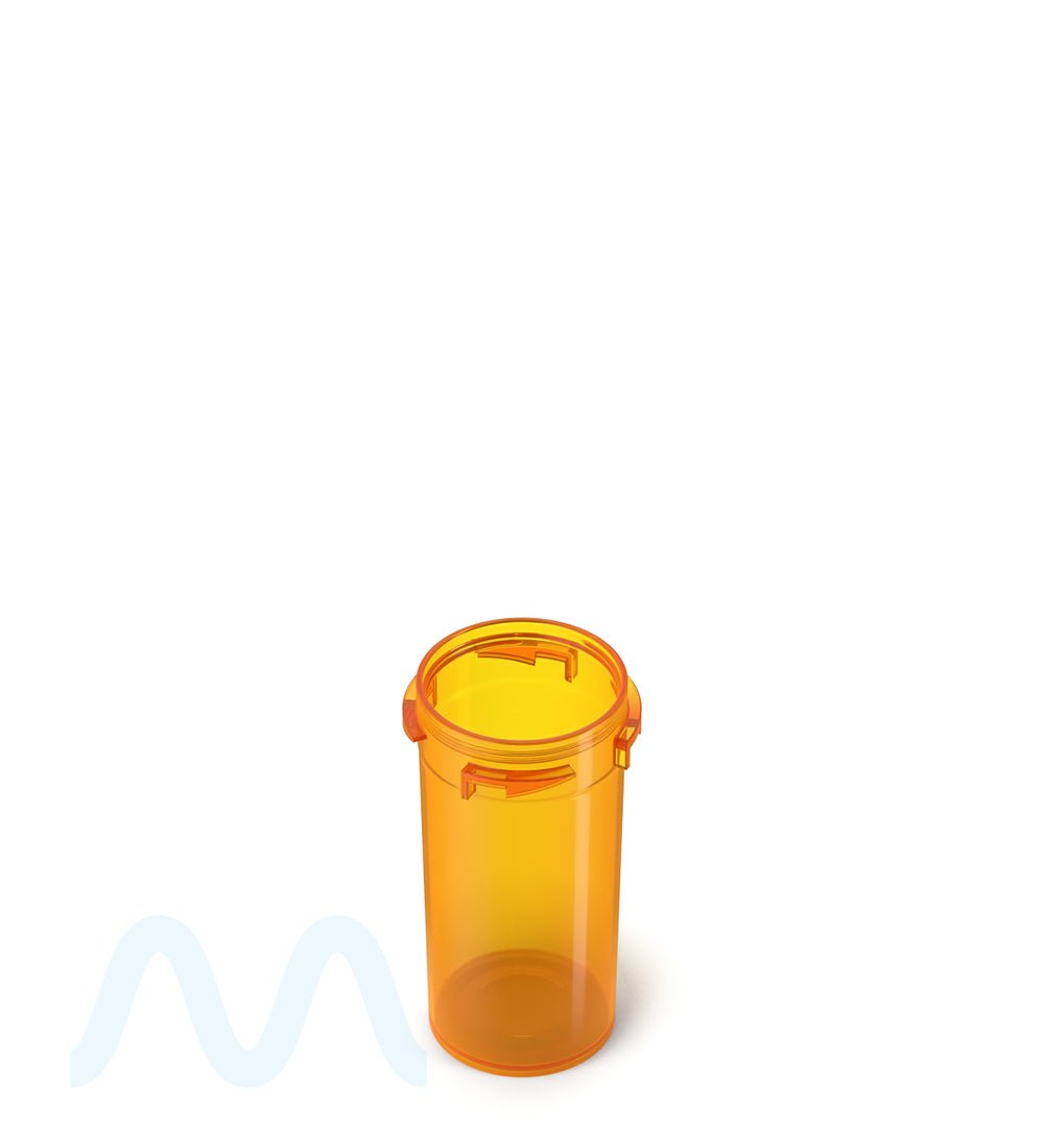 Child Resistant | Amber Reversible Cap Vials | 13dr - 2g - 275 Count - 1