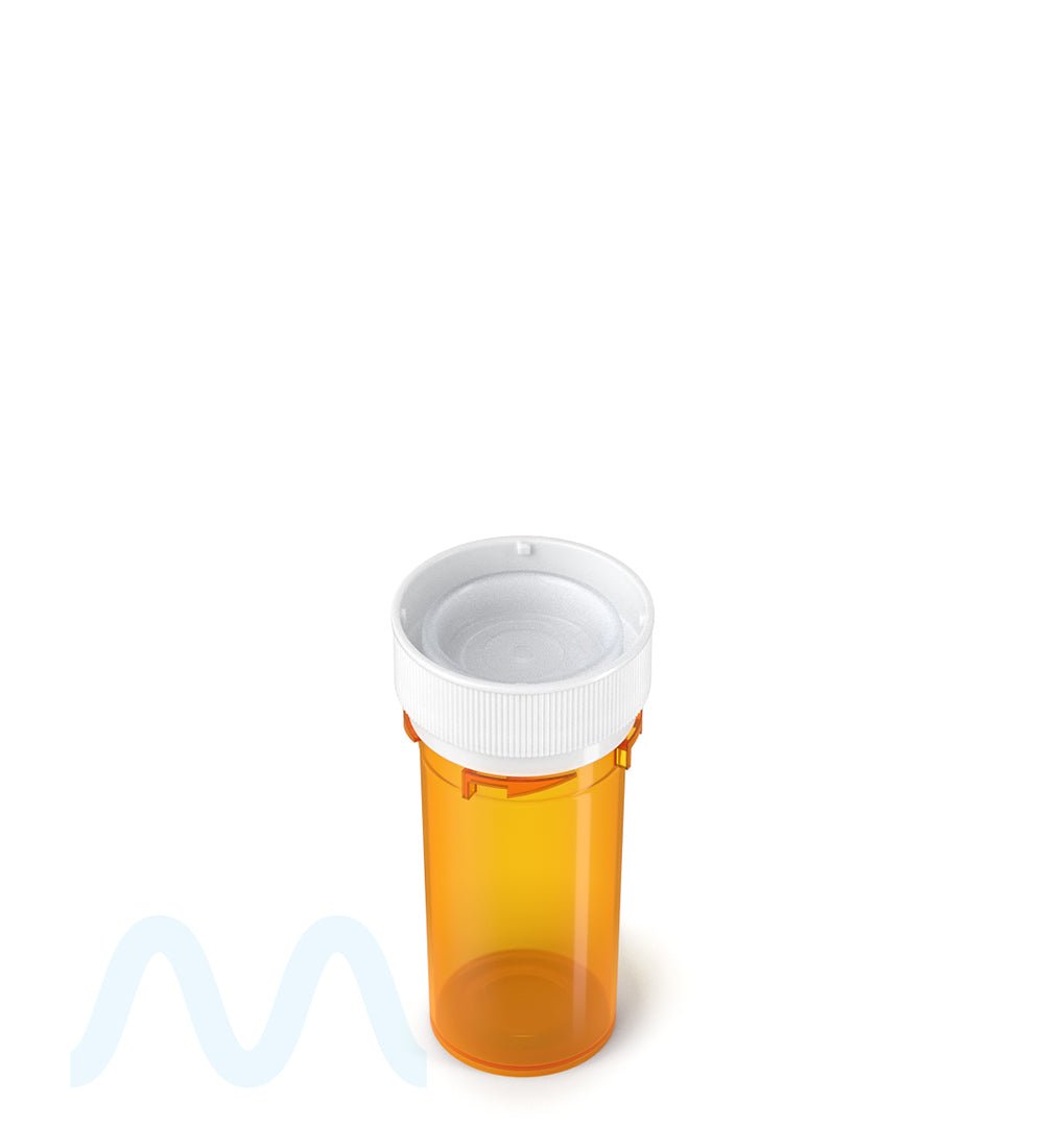 Child Resistant | Amber Reversible Cap Vials | 13dr - 2g - 275 Count - 3