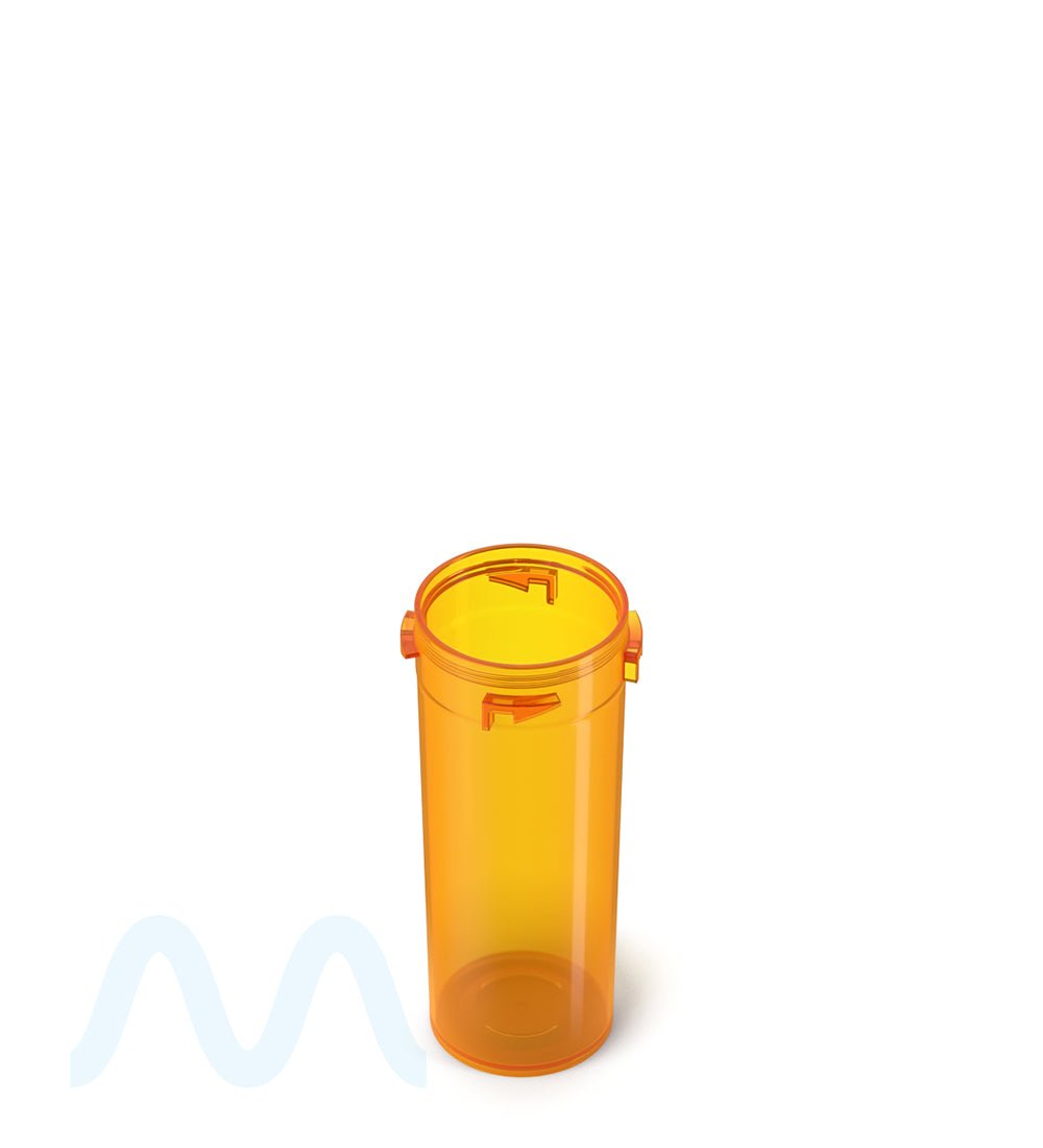 Child Resistant | Amber Reversible Cap Vials | 16dr - 3g - 230 Count - 1