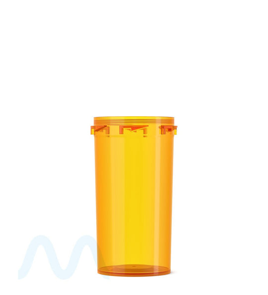 Child Resistant | Amber Reversible Cap Vials | 40dr - 10g - 150 Count - 4