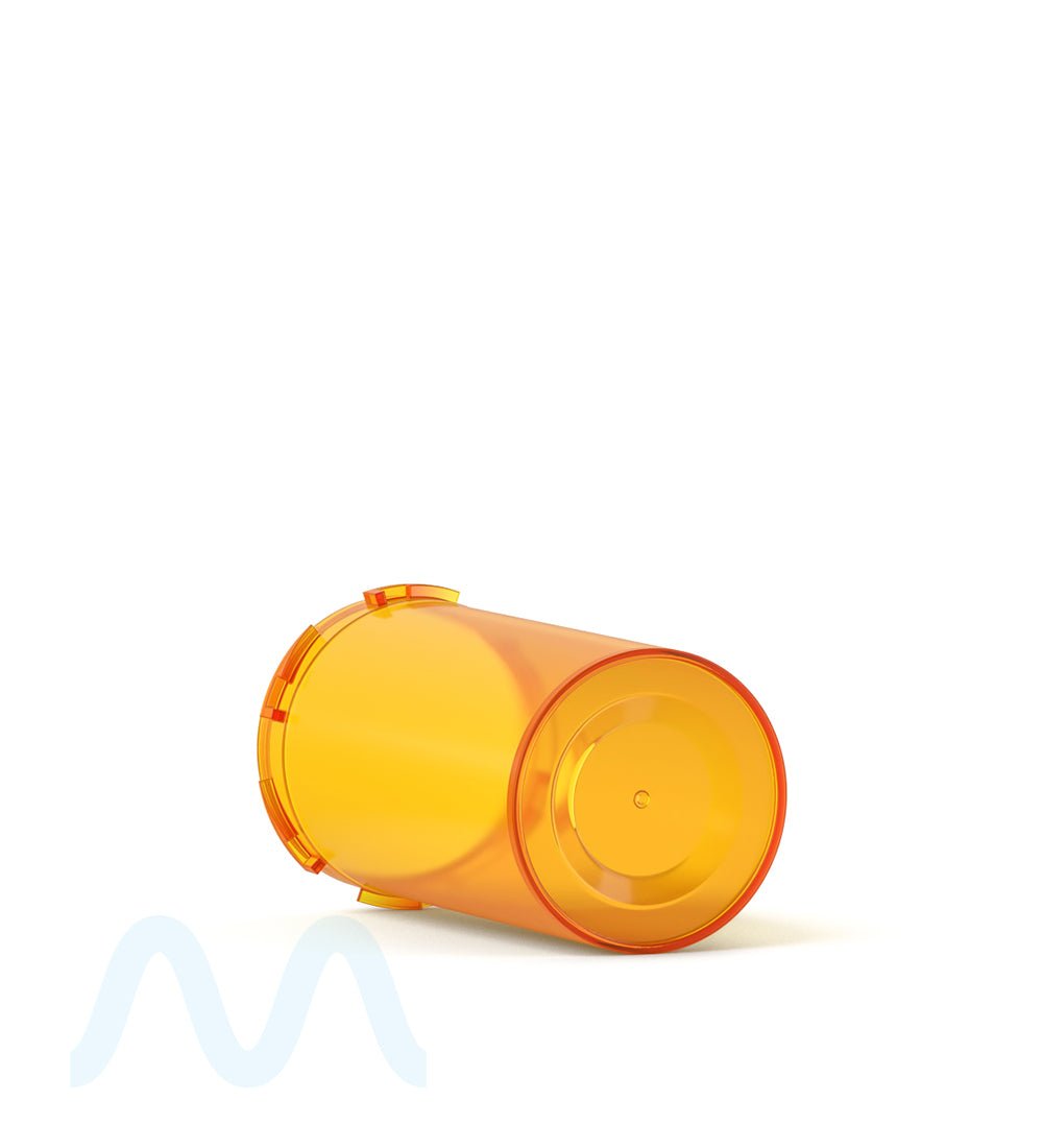 Child Resistant | Amber Reversible Cap Vials | 40dr - 10g - 150 Count - 9