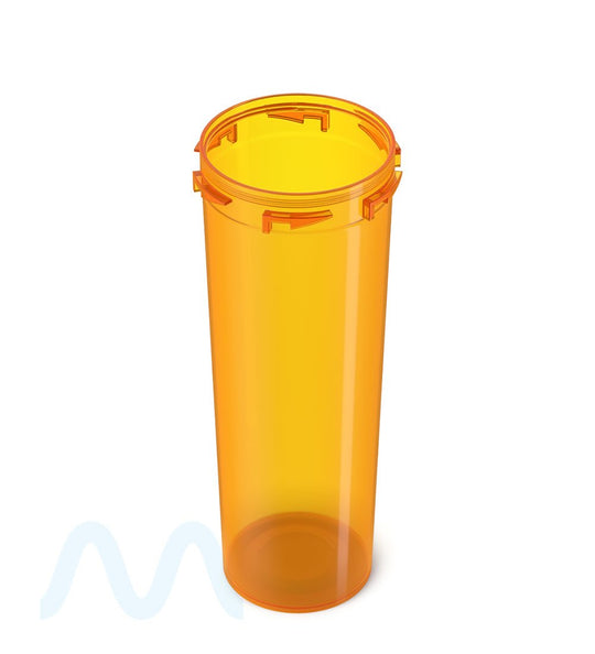 Child Resistant | Amber Reversible Cap Vials | 60dr - 14g - 100 Count - 1