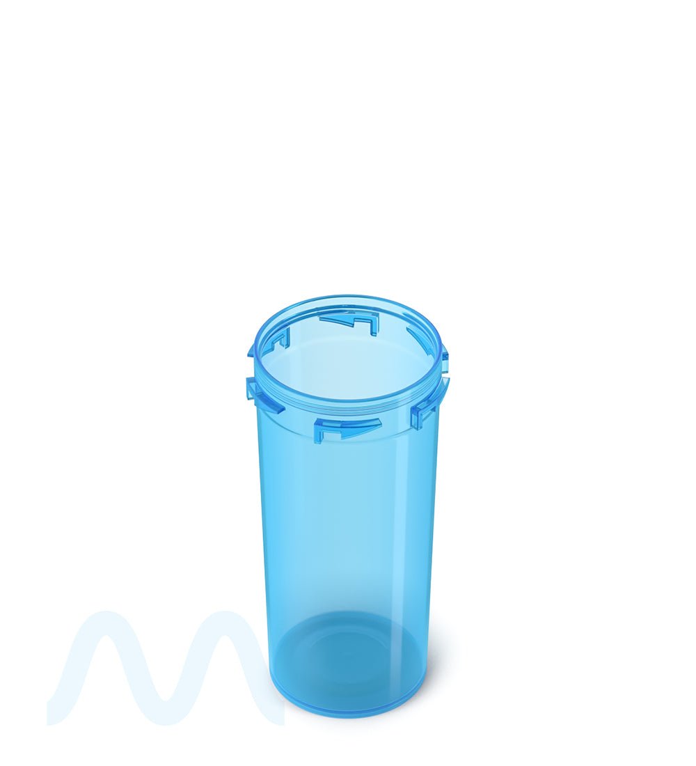 Child Resistant | Blue Reversible Cap Vials | 30dr - 7g - 190 Count - 1