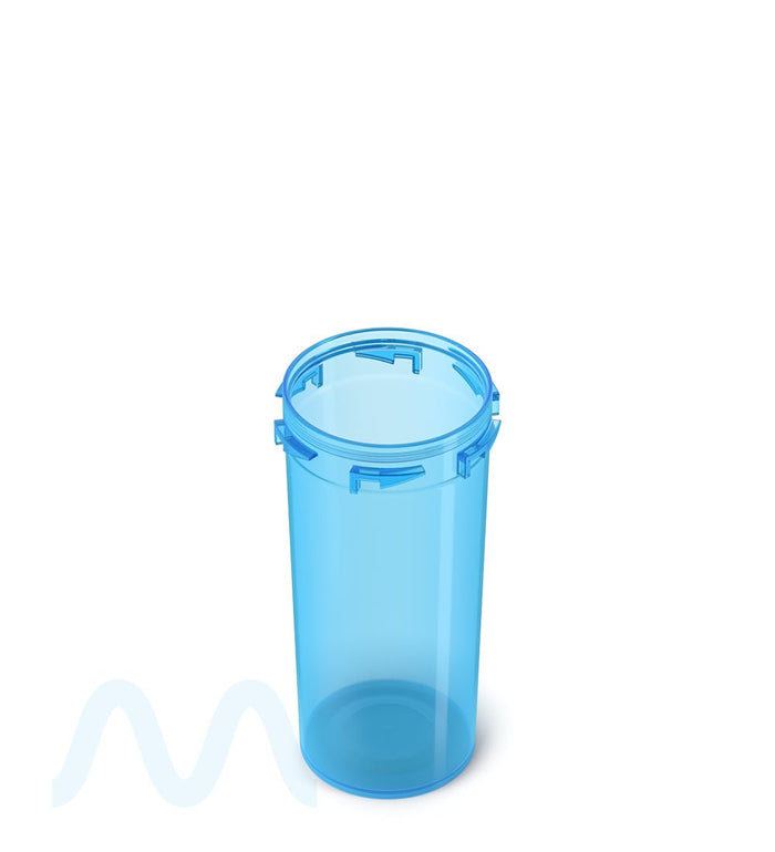 Child Resistant | Blue Reversible Cap Vials | 30dr - 7g - 190 Count Image