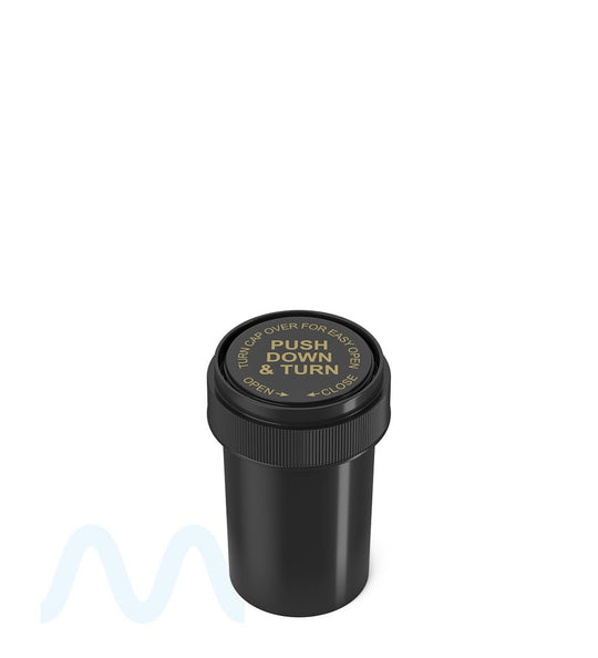 Child Resistant | Black Reversible Cap Vials | 20dr - 3.5g - 240 Count - 4