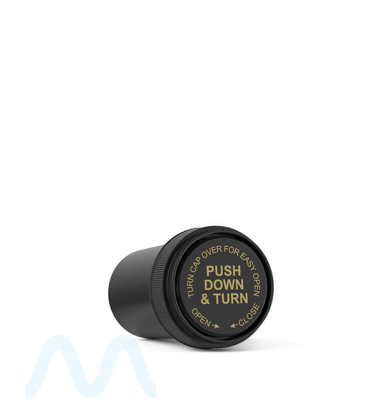 Child Resistant | Black Reversible Cap Vials | 20dr - 3.5g - 240 Count - 7