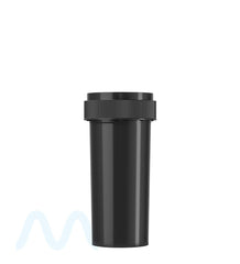 Child Resistant | Opaque Black Reversible Cap Vials | 30dr - 7g - 190 Count