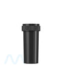 Child Resistant | Opaque Black Reversible Cap Vials | 30dr - 7g - 190 Count