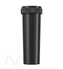 Child Resistant | Black Reversible Cap Vials | 60dr - 14g - 100 Count