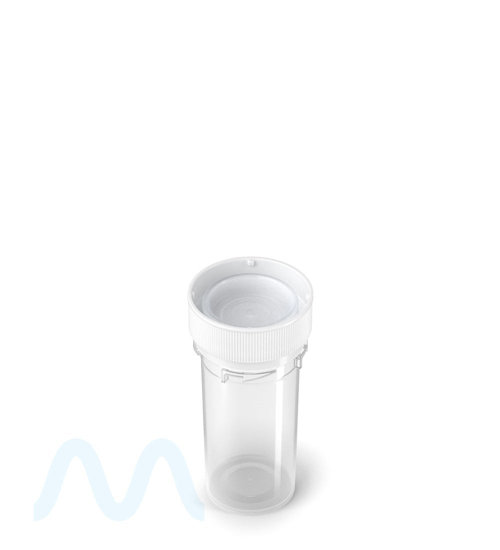 Child Resistant | Clear Reversible Cap Vials | 13dr - 2g - 275 Count - 3