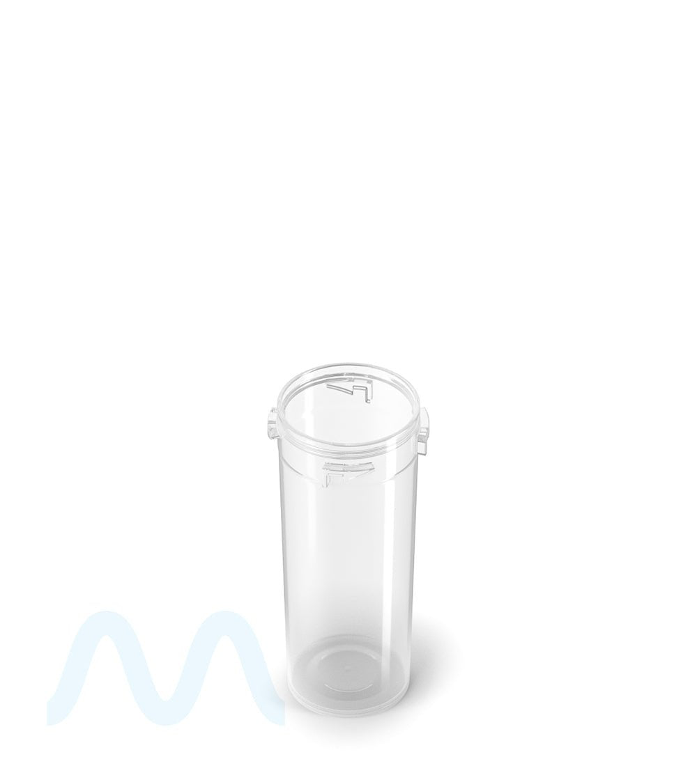 Child Resistant | Clear Reversible Cap Vials | 16dr - 3g - 230 Count - 1