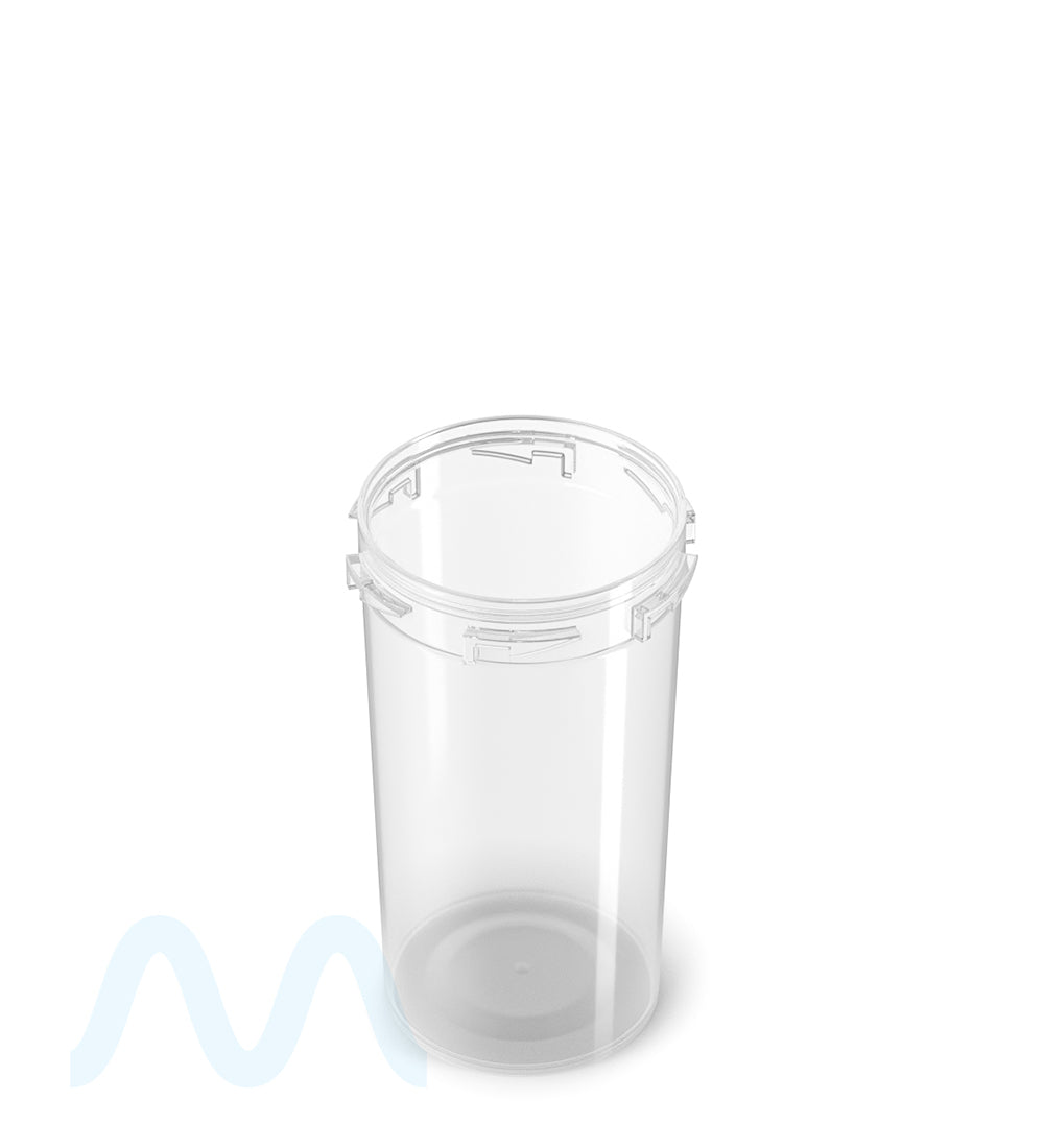 Child Resistant | Clear Reversible Cap Vials | 40dr - 10g - 150 Count - 1