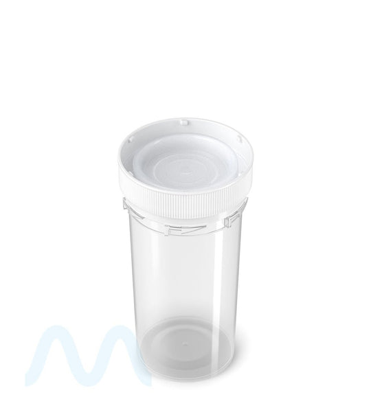 Child Resistant | Clear Reversible Cap Vials | 40dr - 10g - 150 Count - 3