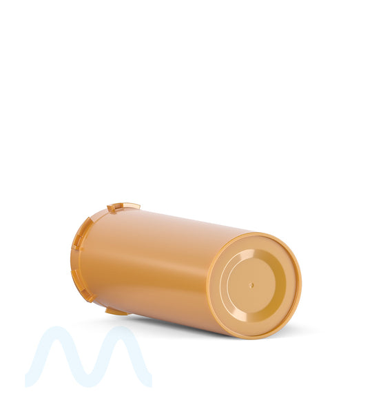 Child Resistant | Opaque Gold Blank Cap Reversible Vials | 60dr - 14g - 100 Count