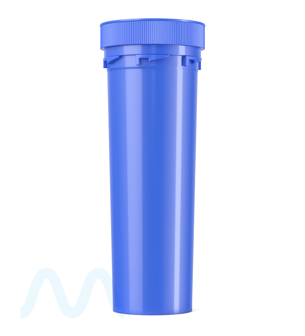 Child Resistant | Opaque Blue Reversible Cap Vials | 60dr - 14g - 100 Count